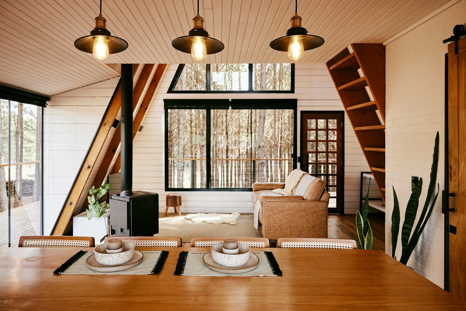 A modern, renovated kitchen space